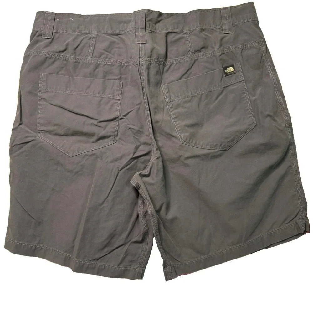 The North Face FlashDry Ripstop Shorts Mens 38 Gray Performance Outdoor Active